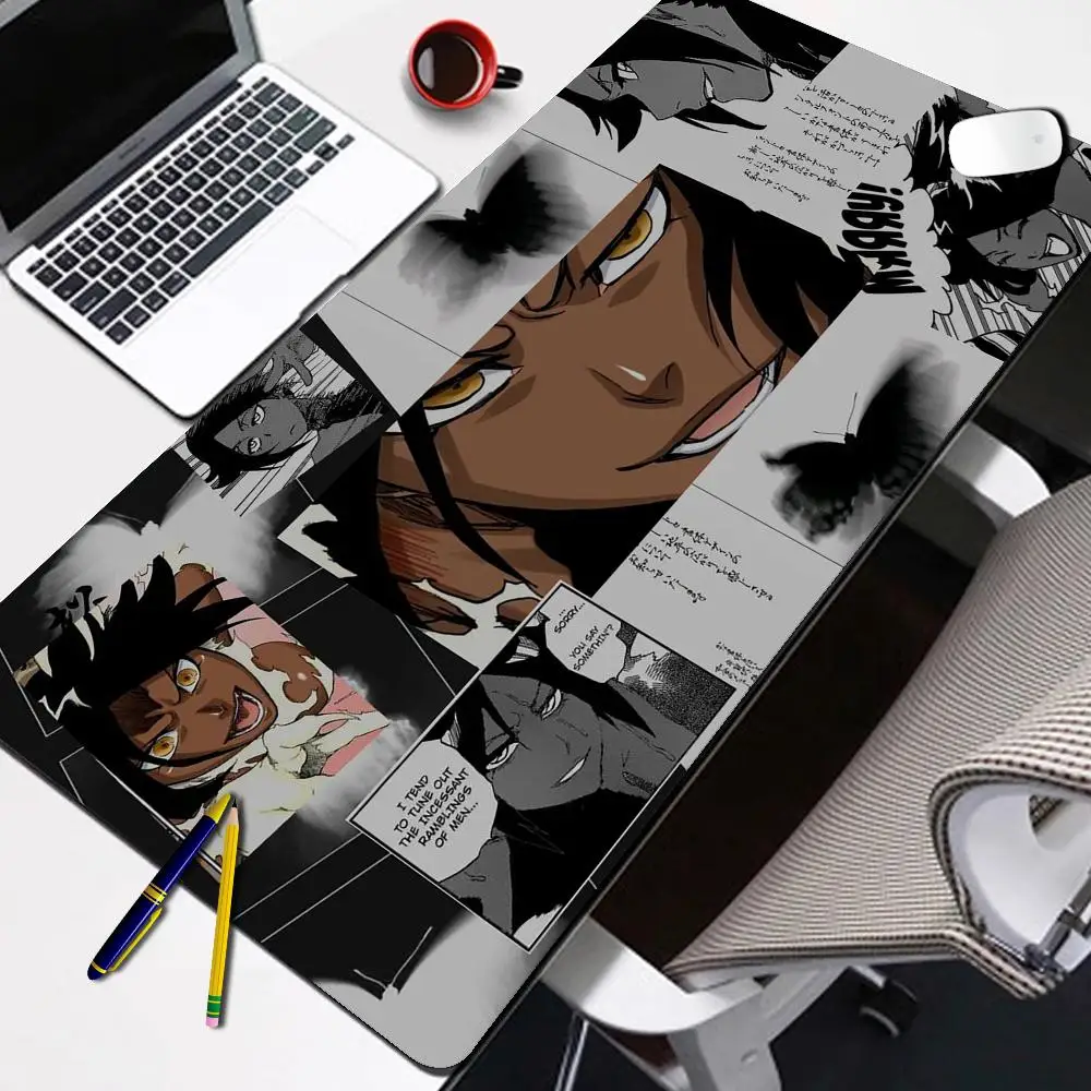 B-leach Y-oruichi Fashion Big Mouse Pad Large HD Printing Anime Desk Mat Luxury Large Extended Desktop Mats Student Writing Pad