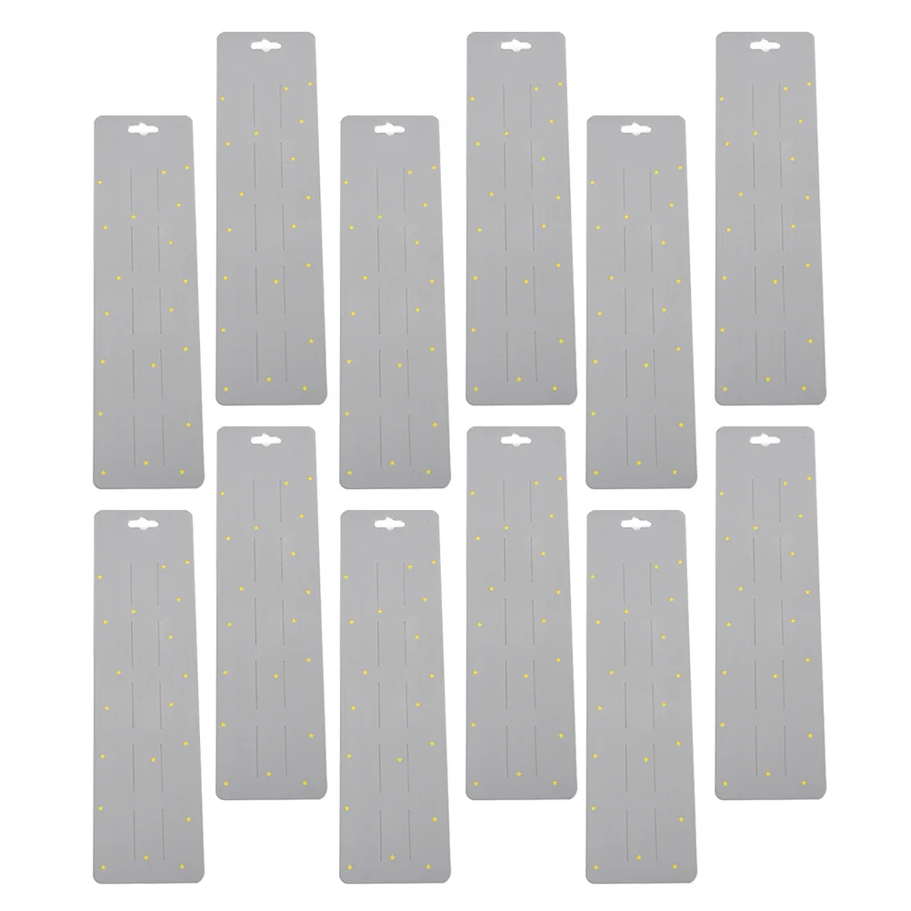 

100 Sheets Hair Clip Display Holder Durable and Sturdy Organizer for Hairpins Barrettes Accessories Easy to Hang and Mark