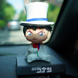 Detective Conan Jimmy Kudo Car Shake Head Decoration Home Accessorie Desk Decoration Creative Doll Car Accessories Interior Toys