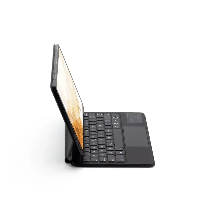 Imagem -06 - Teclado Mágico Retroiluminado com Touchpad Capa Folio Magnética para Samsung Galaxy Tab s9 fe Plus s9 Plus s7 fe s7 Plus s8 Mais 124