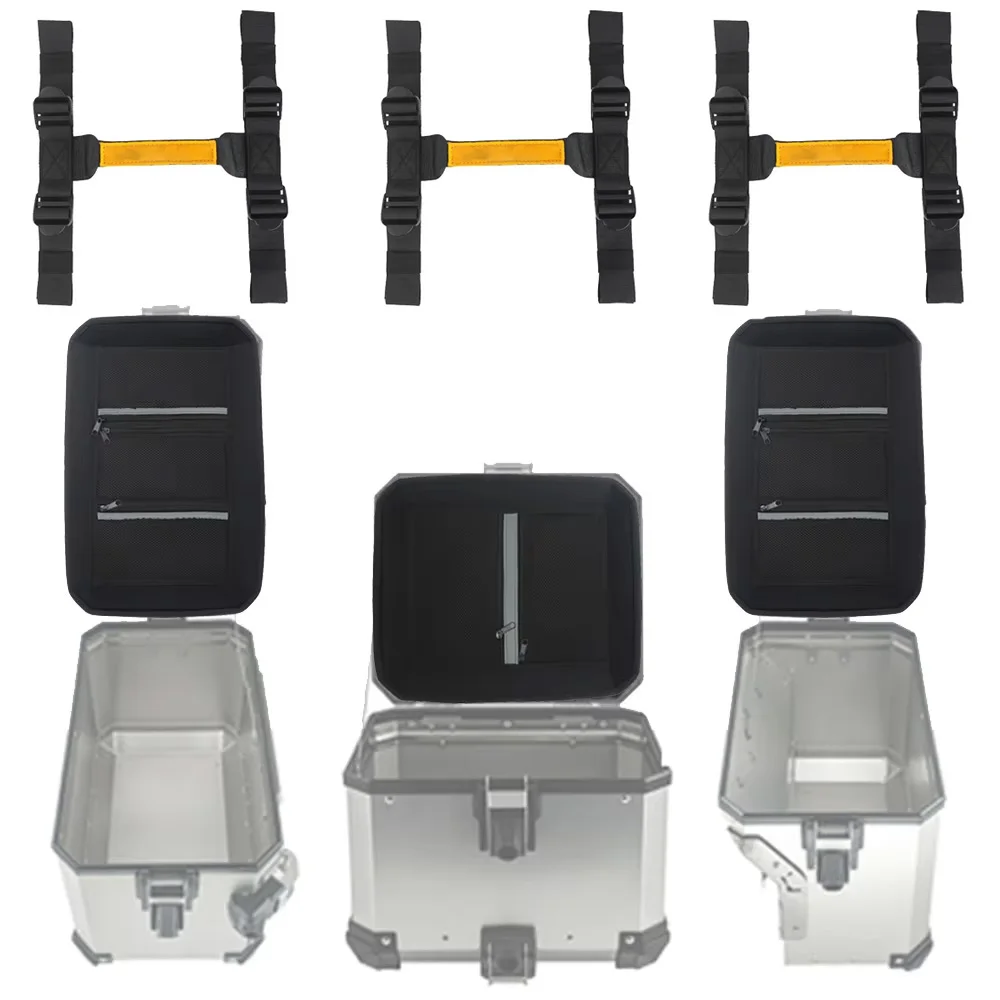 Universal Side Box Handle Strip Strap Aluminum Alloy Pannier Top Case For BMW R1200GS LC R1250GS ADV F850GS For Benelli TRK502X