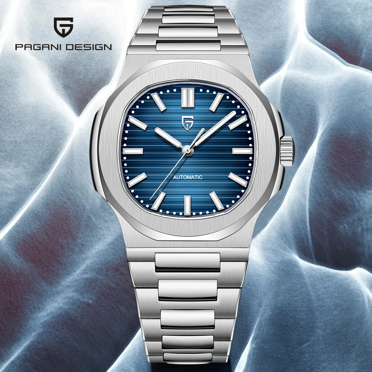 

2026 PAGANI DESIGN Новые мужские часы Роскошные автоматические часы для мужчин Механические наручные часы 40 мм из нержавеющей стали AR с сапфировым стеклом
