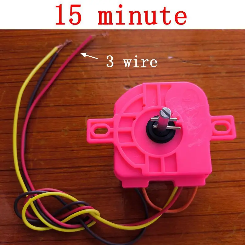 Semi automatic washing machine rotary timer 3-wire washing timer 15 minute washing machine parts