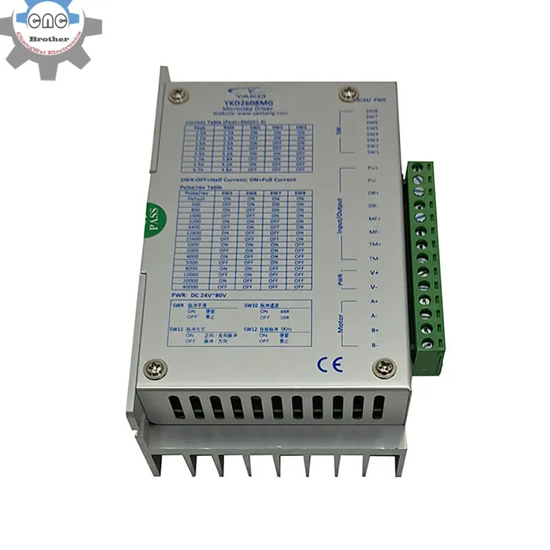 YKD2608MG NEMA Two-phase Stepper Motor Driver YAKO Brand Original Genuine Substitute YKB2608MG YKB2608MH YKC2608M-H