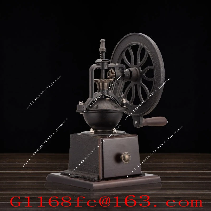 Retro Ferris Wheel Hand Crank Bean Grinder Coffee Manual Grinder Household Coffee Machine