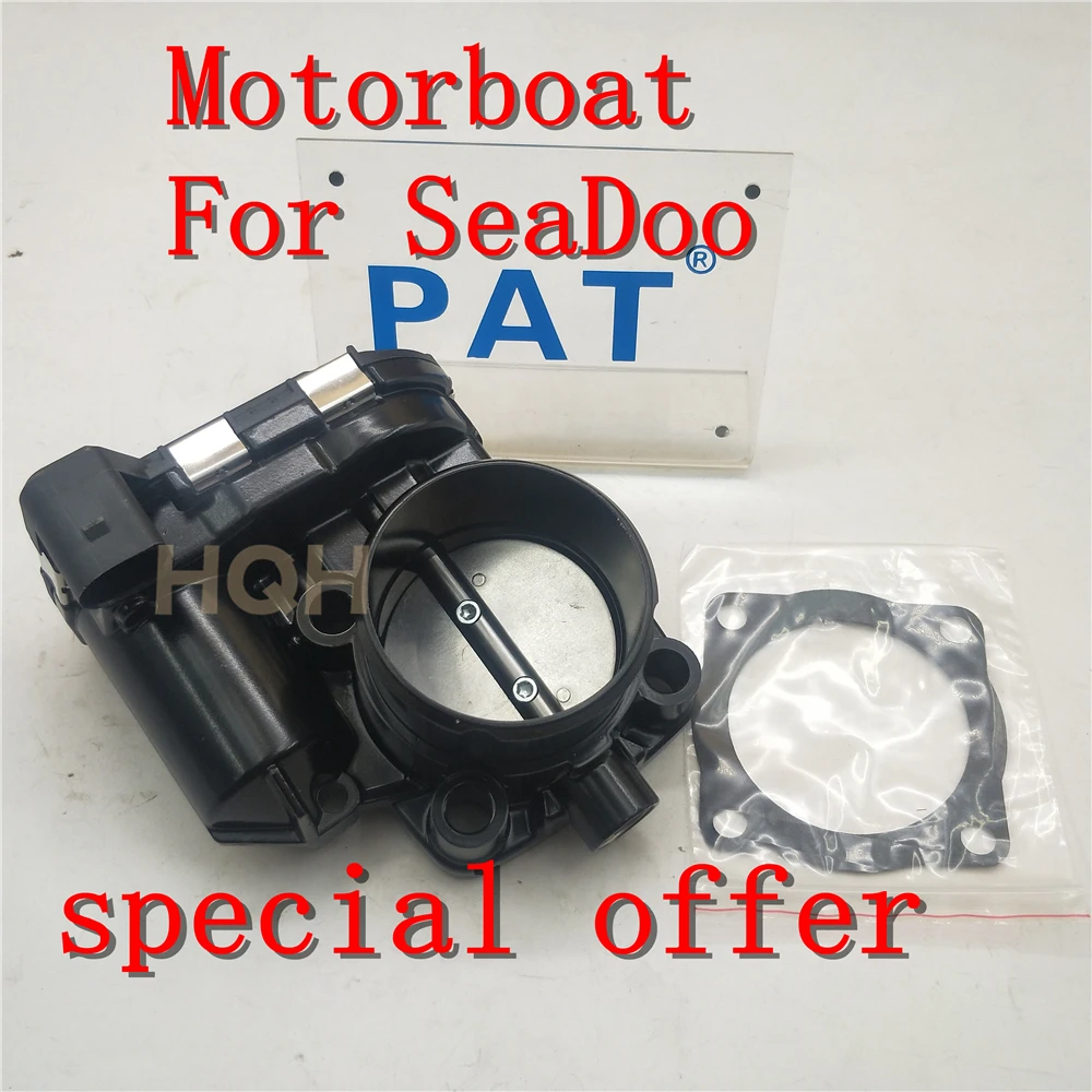 HQH 60MM Motorboat Throttle Body For SeaDoo RXP RXT GTX GTS GTR GTI 0280750505 420892590 420892591 42089259 420892592