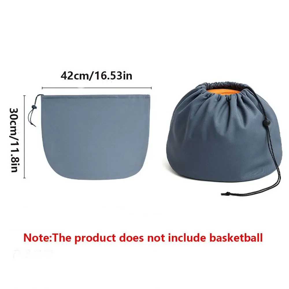 สีทึบบาสเกตบอล Tote กระเป๋าขนาดใหญ่ความจุไหล่เดี่ยวบาสเกตบอล Drawstring กระเป๋าปรับน้ําหนักเบา