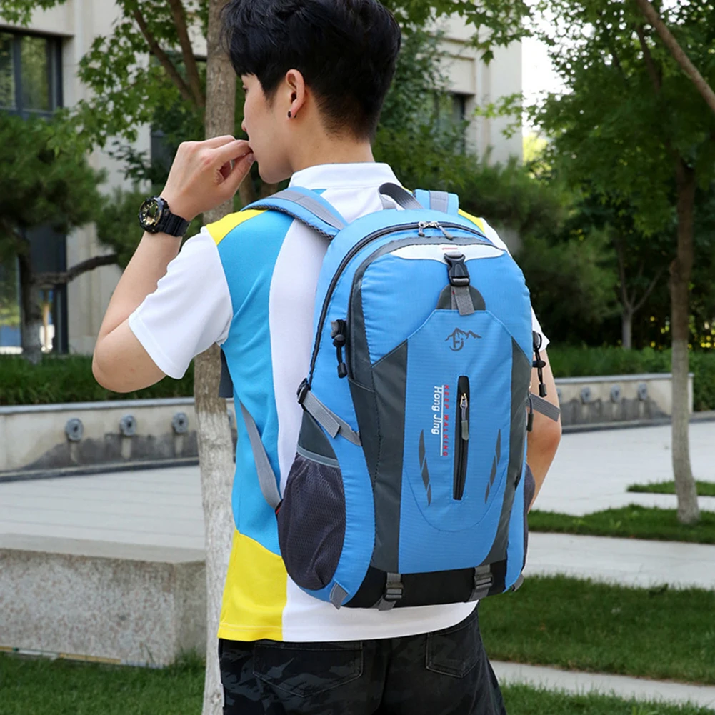 Men Sports Backpack Women Outdoor Travel Backpack Waterproof Motorcycle Backpack Lightweight Hiking Trekking Fishing Duffel Bag