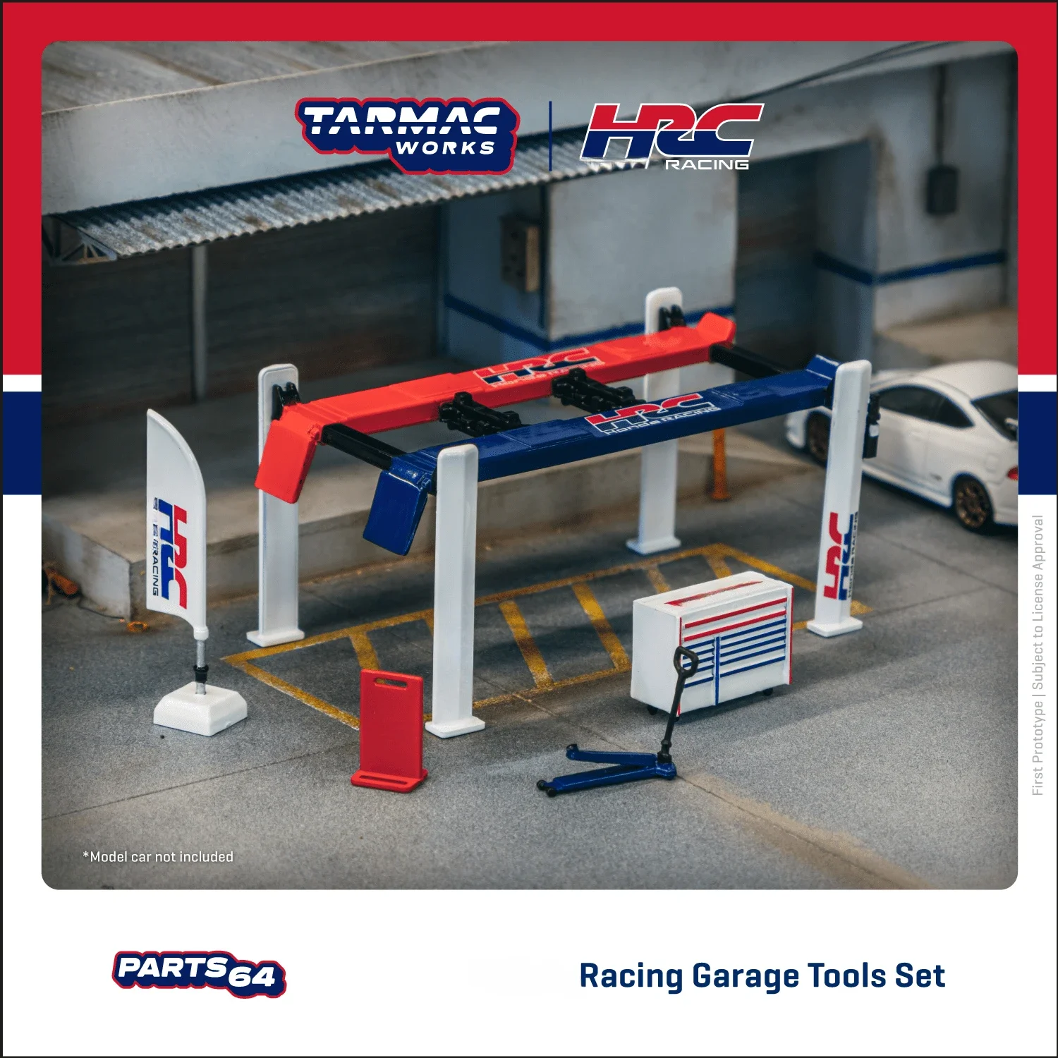 Tarmac Works 1:64 Garage tools set Racing Model