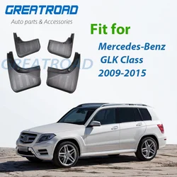 Set Molded Mud Flaps For Mercedes-Benz GLK-Class X204 2009 - 2015 Splash Guards Mudguards Mudflaps 2009 2010 2011 2012 2013 2014