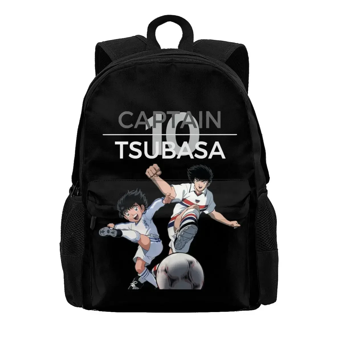 Holly E Benji Captain Tsubasa Cartone Anni Calcio Large Capacity Backpack Vintage Beach Bag Sports Style Clothes Backpacks