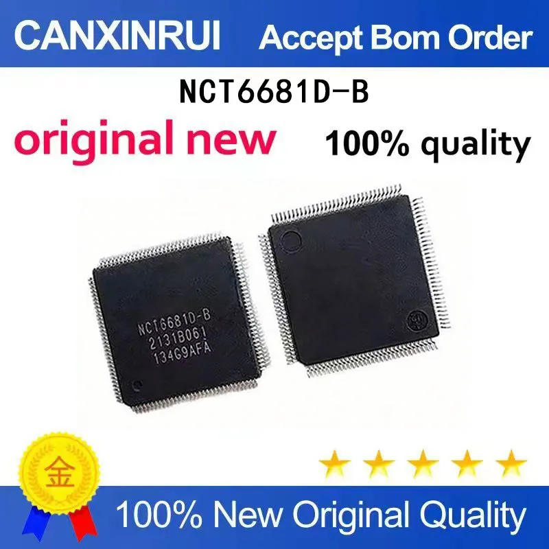 (5 Pieces) New stock NCT6681D NCT6681D-B NCT6681D-C