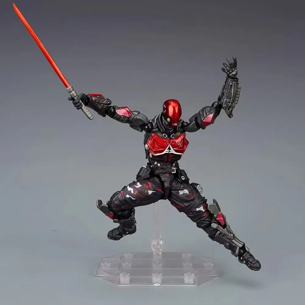 Erstaunliche Yamaguchi Arkham Ritter Batman rote Kapuze Robin Jason Todd Figuards Spiel Action figur Modell Spielzeug Sammlung Weihnachts geschenk