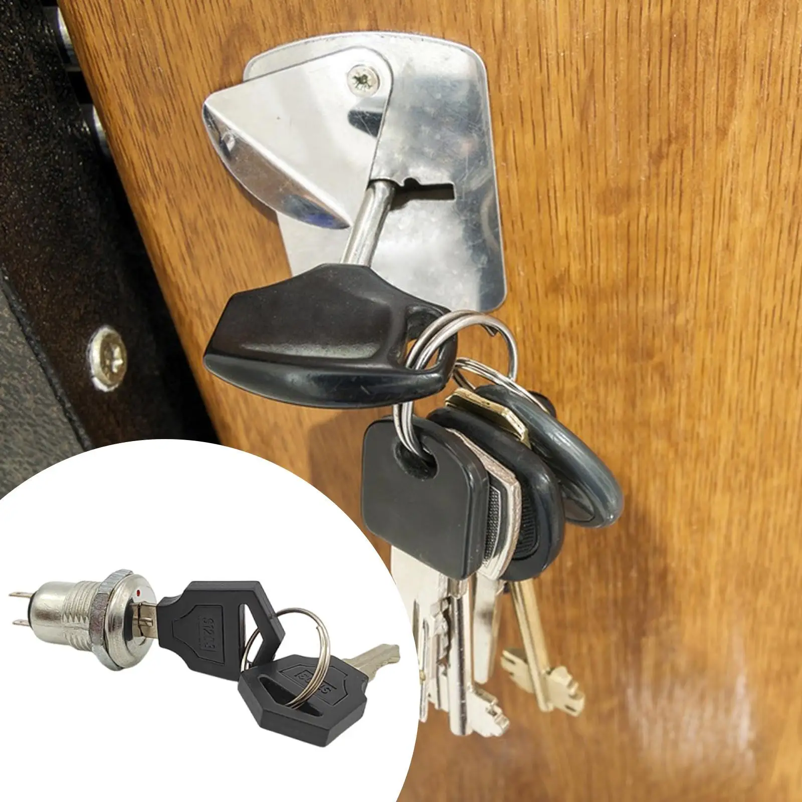 

Электронный ключевой переключатель, металлический защитный выключатель питания, ударопрочный ключевой переключатель с блокировкой мощности для двигателя безопасности