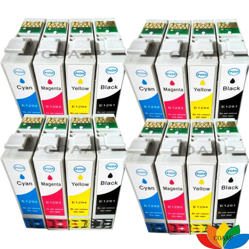 1291 T1291 T1295 XL Compatible Ink cartridge for EPSON WorkForce 7015 7515 7525 3010DW 3520DWF 3530DTWF 3540DTWF Printer