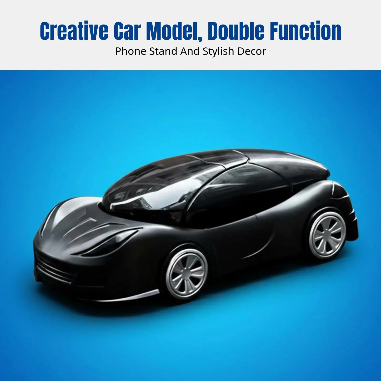 

Universal Car Phone Holder, Creative Car Model Dashboard Mount, Navigation Support, Decorative Accessory, Random Color