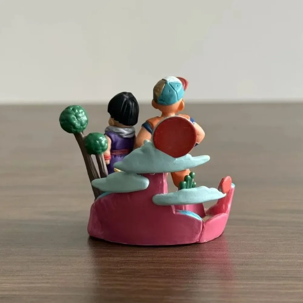 6cm/2.36in Anime Dragon Ball Figure Krillin and Gohan Action Figures Pvc Collection Model Toys for Childre Gifts