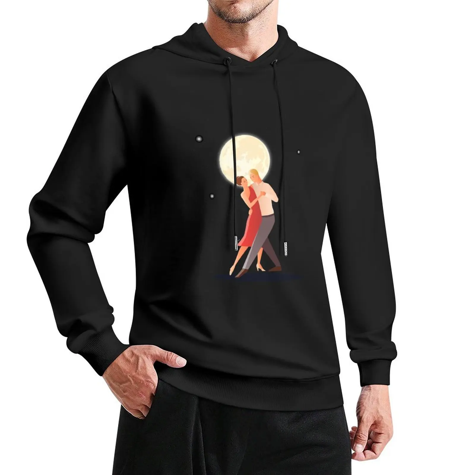 

Love Dancing in the Moonlight with the Stars Pullover Hoodie mens designer clothes pullover