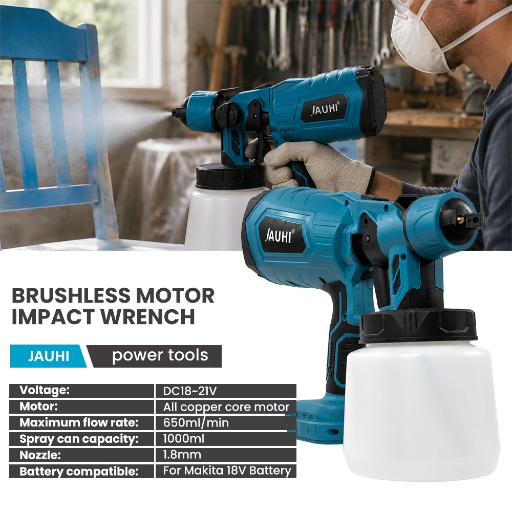 ปืนพ่นสีไฟฟ้าไร้สายขนาด 1000 ม - Heat Gun Paint Strip บทวิจารณ์และราคา