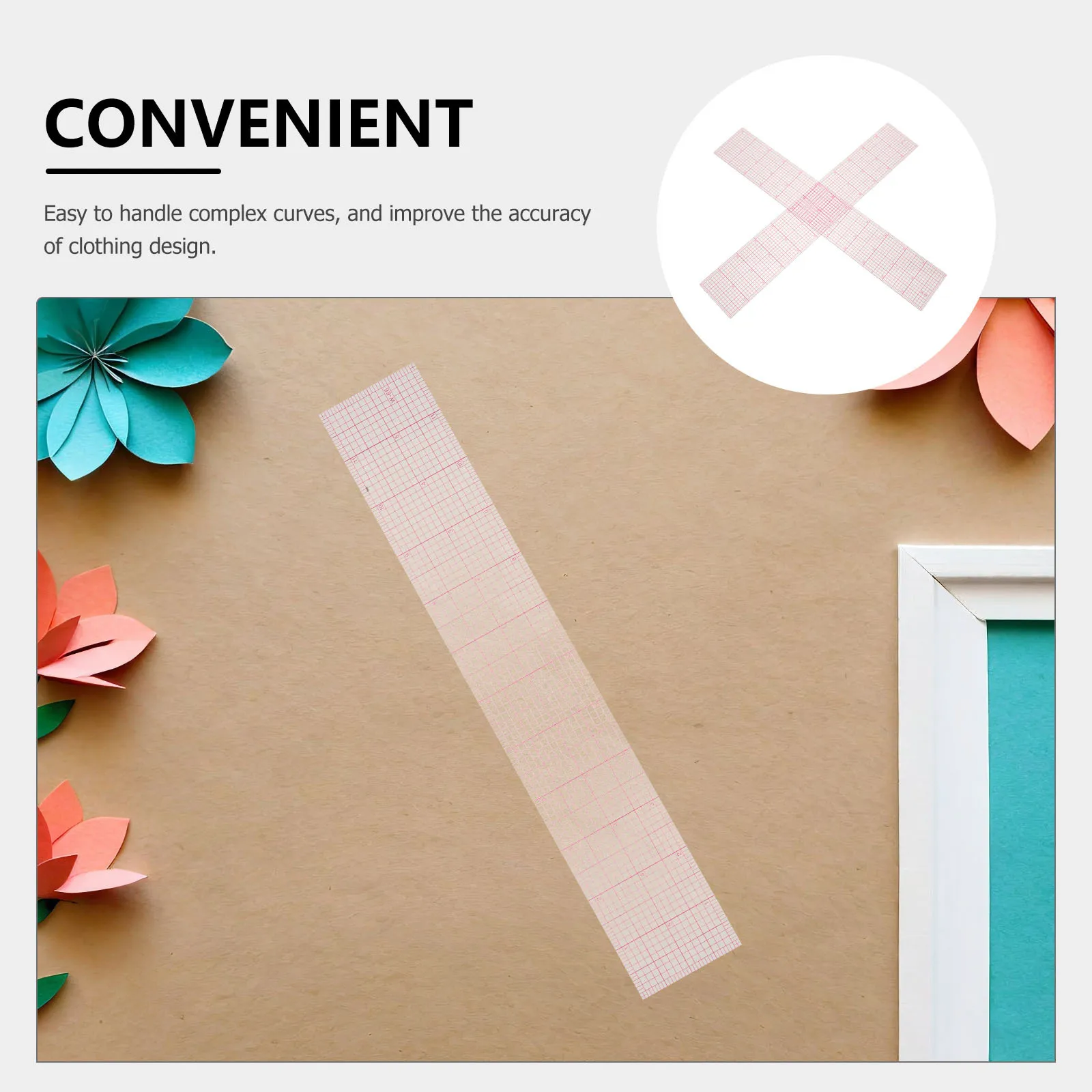 10 قطعة من مساطر صنع الملابس المرنة الواضحة أدوات قياس الخياطة البلاستيكية الناعمة 12 بوصة نمط صياغة خليط اللحف