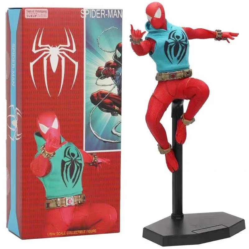 

New Avengers Ironman Mk50 Scarlet Spider Man Action Figure Toys 1/6 Statue Model Dolls Collection Ornament Gift Birthday Gift