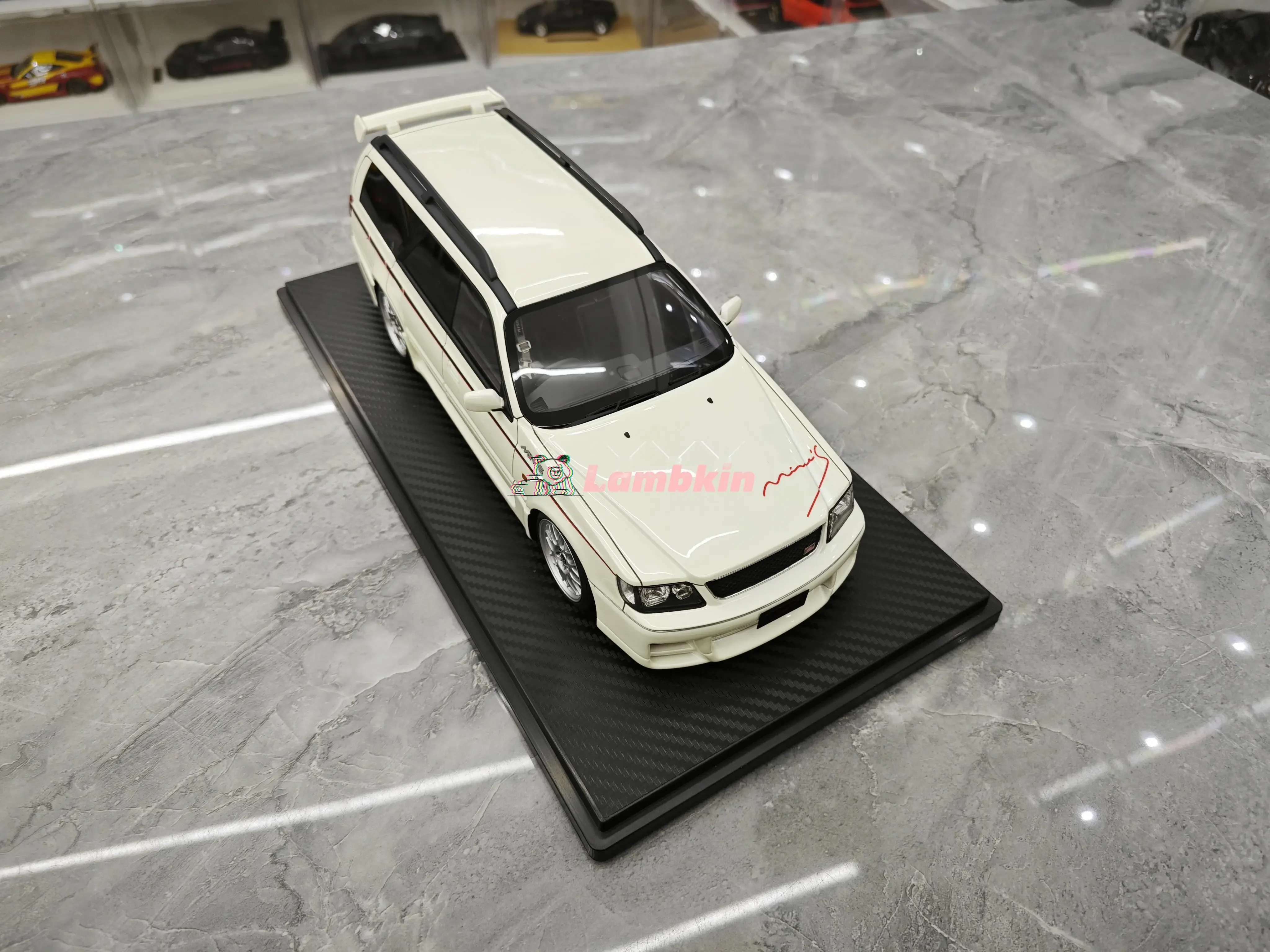 IG 1:18 For STAGEA 260RS business car simulation resin car model collection