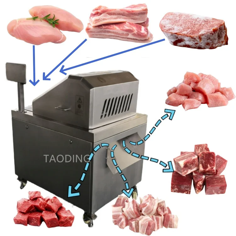 big capacity	 fully automatic slicing frozen meat	industrial meat slicers	meat and bone cutting machine