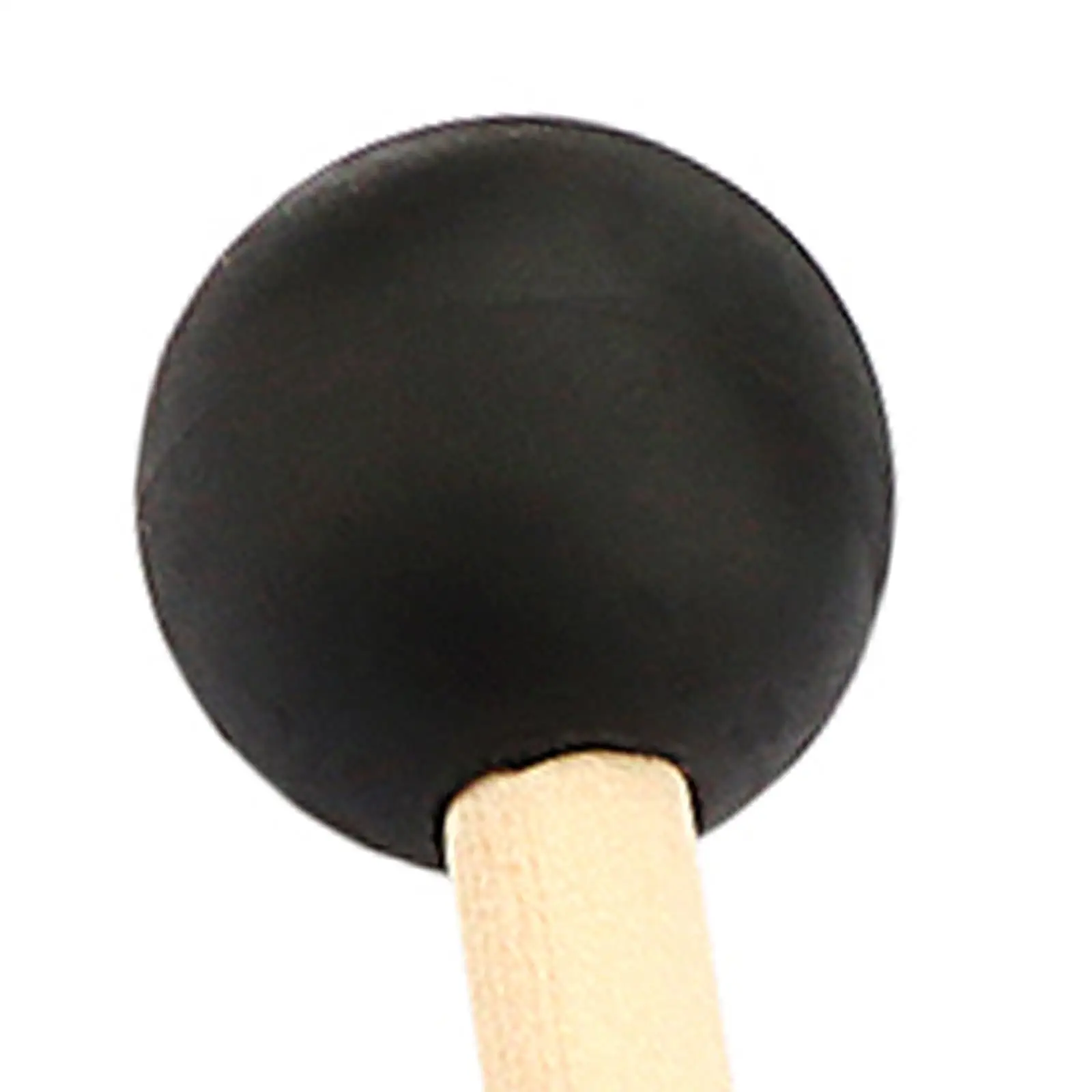 2Pcs Percussion Drumsticks Music Instrument Accessory Professional Wood Handle for Marimba Yoga Exercise Glockenspiel Xylophone