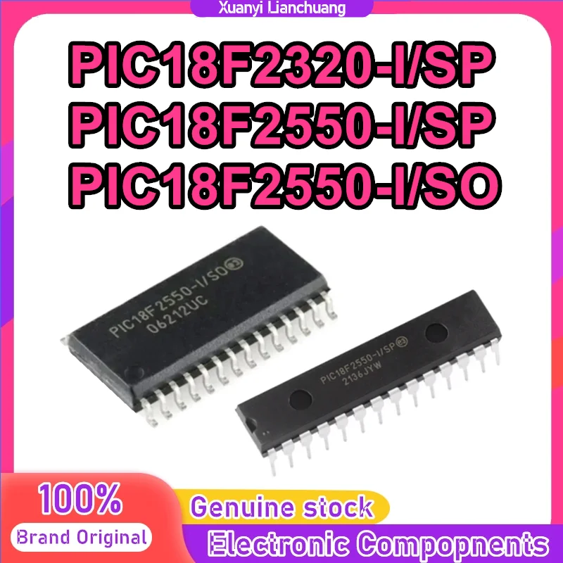 PIC18F2320-I/SP PIC18F2550-I/SP DIP-28 PIC18F2550-I/SO SOP IC чип 100% новый оригинальный на складе