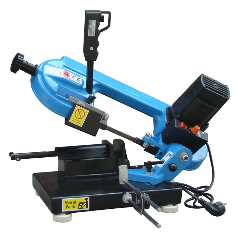 BS85 Portable Metal Band Saw, Mini Horizontal Band‑saw Cutting Machine for Metal Fabrication