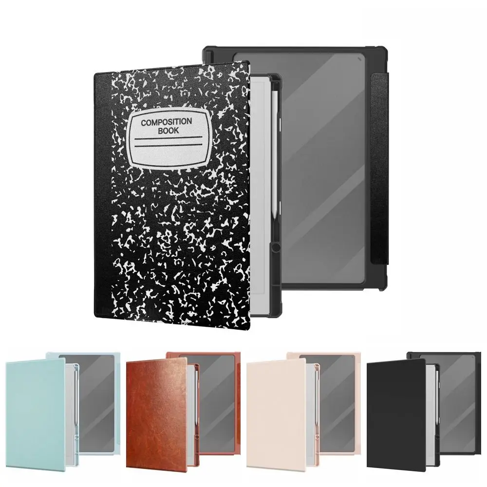 

11.8inch E-book Protective Cover with Pen Tray Shockproof E-Reader Case Auto Sleep/Wake for reMarkable Paper Pro 2024
