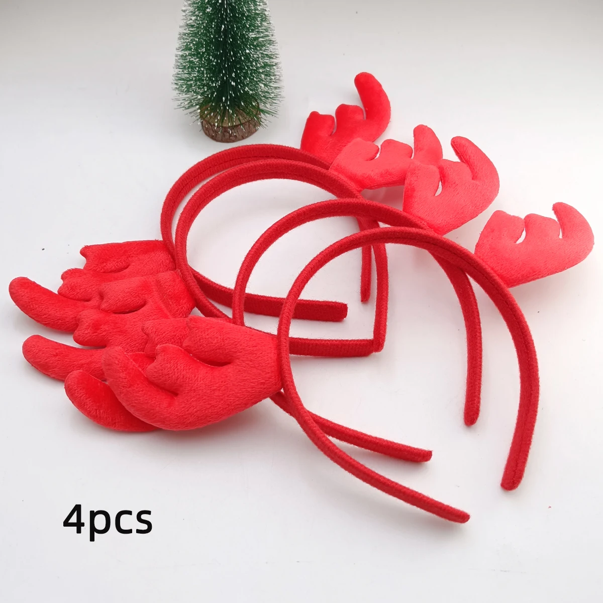 4 قطعة/المجموعة عيد الميلاد سلسلة Headbands للفتيات شجرة عيد الميلاد قبعات الحفلات رباط شعر المشبك رئيس هوب اكسسوارات الديكور هدايا #1