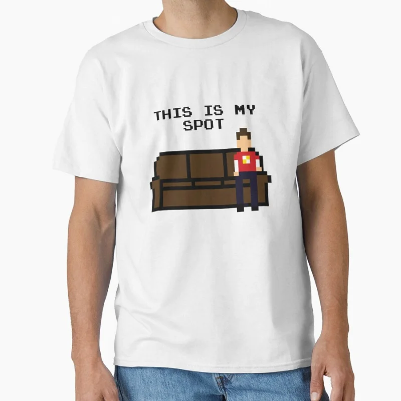 

My Spot The big bang theory sheldon cooper fans Gift T shirt for men large size Tops S-6XL Adult tee