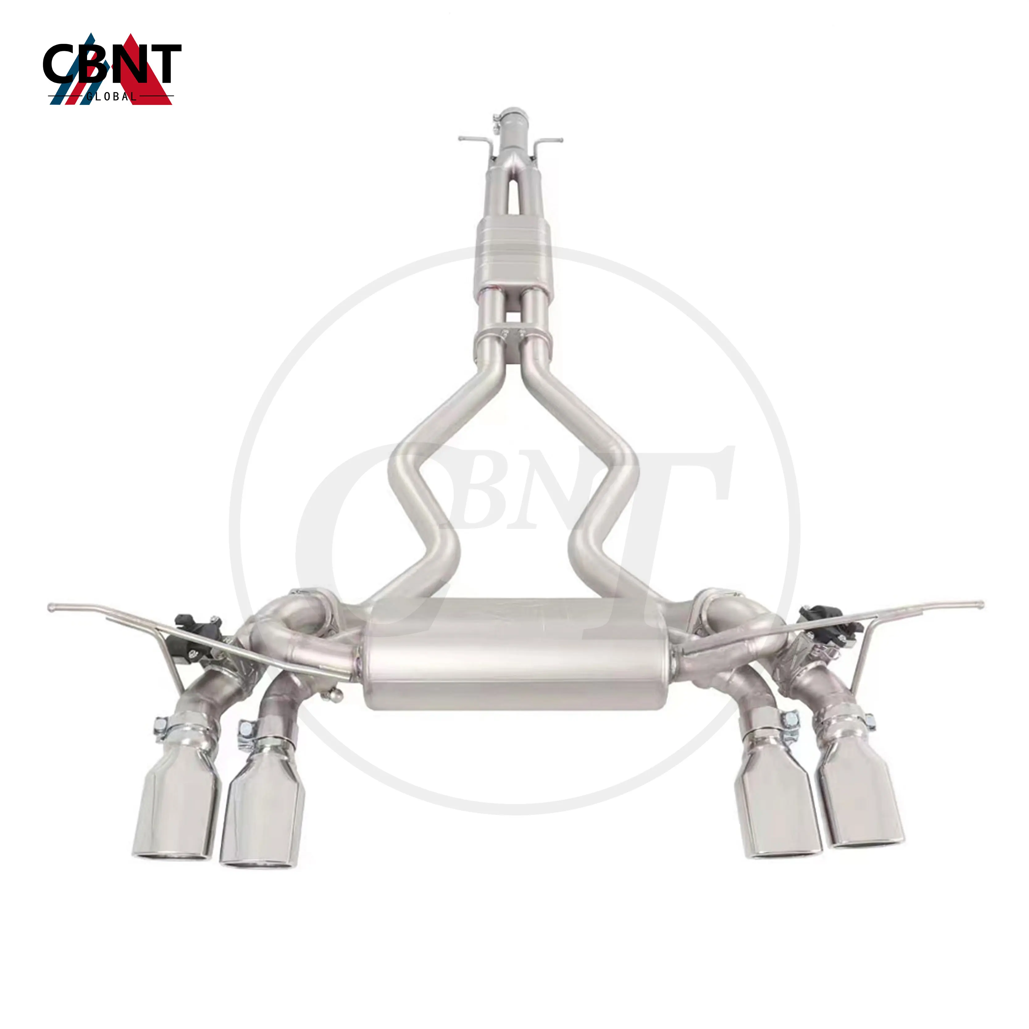 

CBNT for Range Rover Defender 3.0T 2020- Valved Exhaust-Pipe Valvetronic Catback SS304 Exhaust System with Valve Muffler