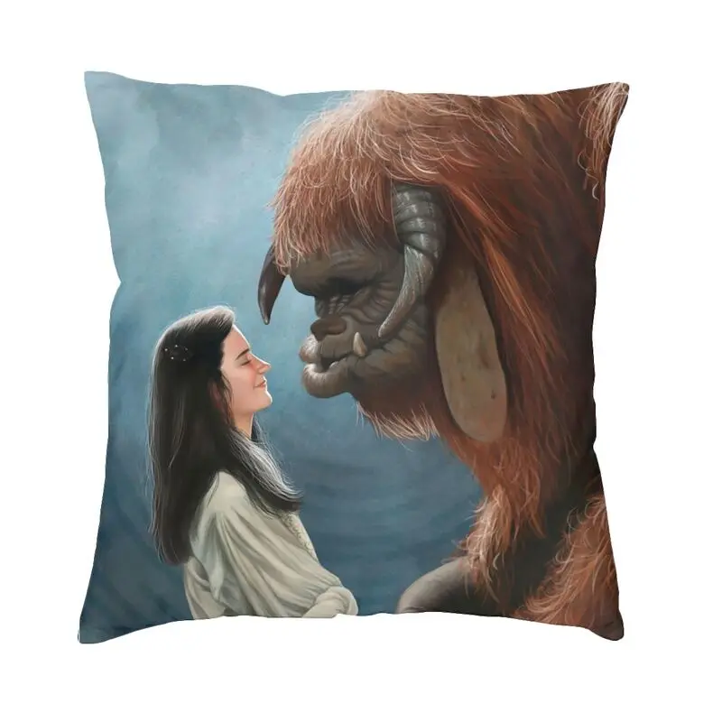Labyrinth Pillow Case Sofa Adventure Fantasy Movie Luxury Cushion Cover Soft Pillowcase