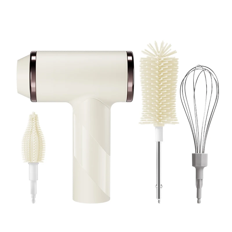 Мини-спениватель кофе, перезаряжаемый через USB, 3-скоростной пенообразователь, миксер для кофе, молока, блендер с электрической ручкой, венчик для взбивания яиц, инструменты для горячего приготовления пищи