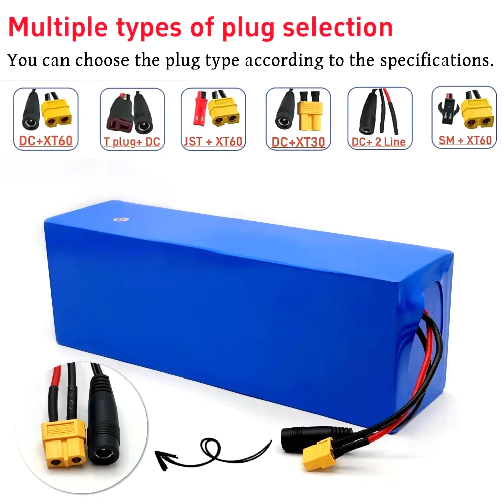 

52V Lithium Battery pack 14S4P 14Ah with BMS for Balance Car, Bike, Scooter, Tricycle 18650 Lithium Battery