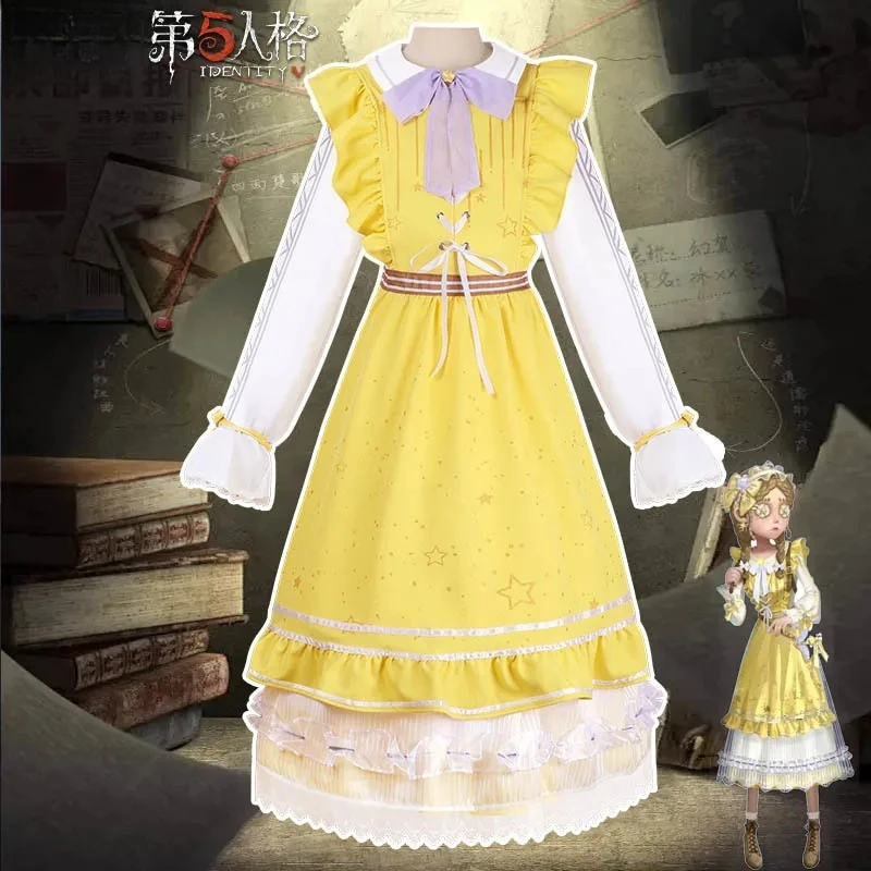 

Fifth Personality Cos Clothing Two-dimensional Animation Clothes Female Close To Shimmer Cosplay Dress Clothing