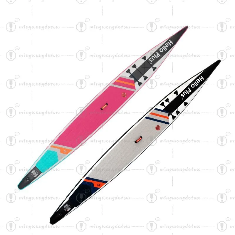 Inflatable Racing SUP Board Outdoor Stand Up Paddle Board Water Sports Surfboard Sprint Board