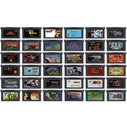 GBA-Cartucho de videogame para crianças, 32 Bit Games Card, Táticas Onimusha, Combate Demi Ace, Gunstar, Futuros Heróis, Need for Speed