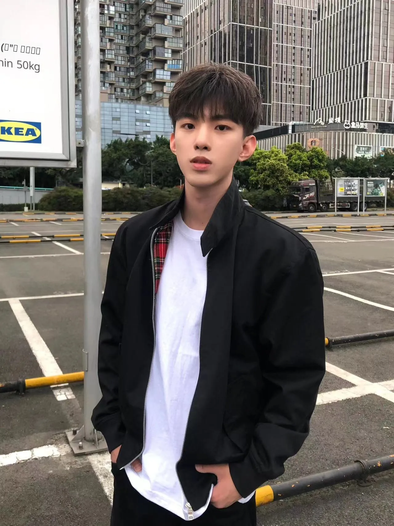 

American Sle Harlandon G9 Workwear Jaet Trendy Casual ape Collar Outerwear Color Versatile Motorcycle Windproof Top