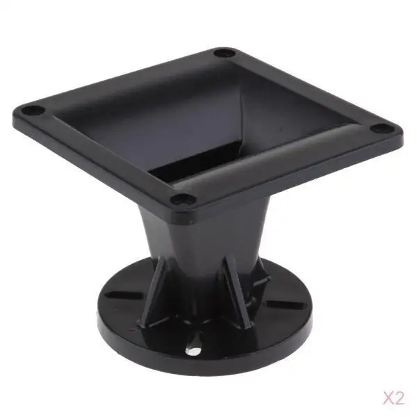 

Speaker Wave Guide Horn Tweeter Wide Angle Long Throw Plastic Loud Accessory for Universal Car Home DJ Stage