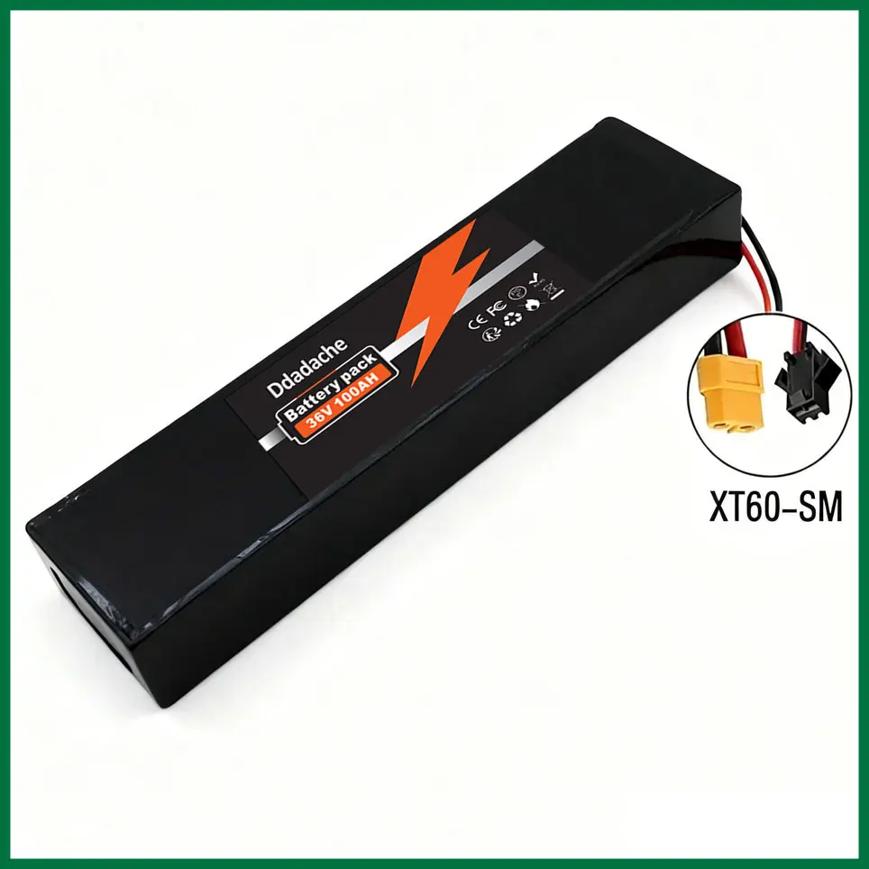 Verbeterde oplaadbare 10S3P 36V 10000mAh 42V elektrische batterij 18650 Lithium M365 voor XT60-JST XT30-JST XT60-SM XT60-stekker