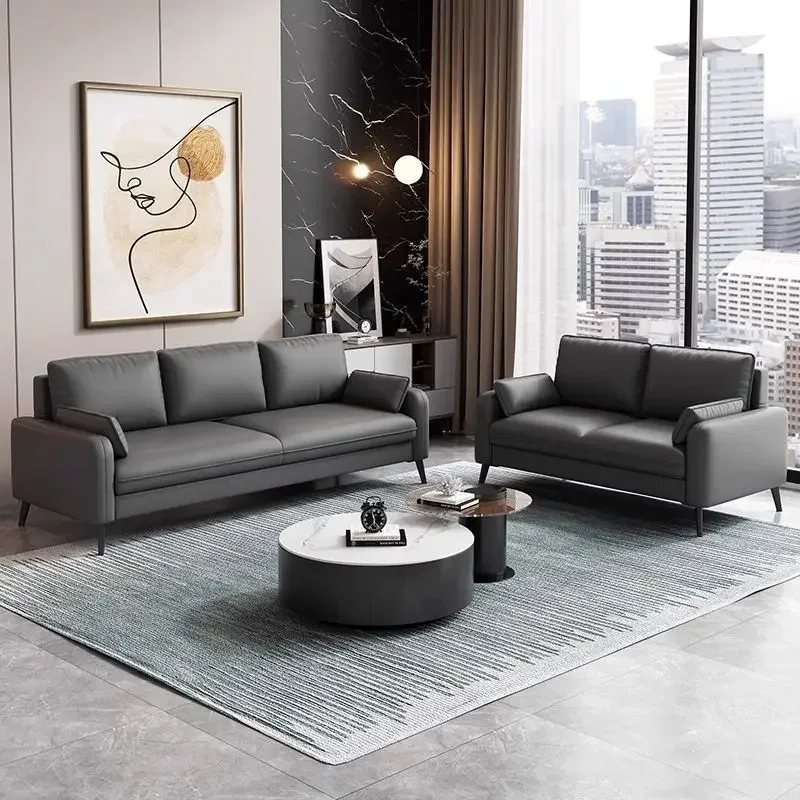 Small apartment double triple rental room sitting area clothing store reception area small sofa
