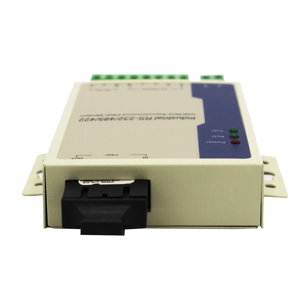 GM168SM-C20 Serial to Media Converter Dual Fiber Single Mode RS232/485/422 to Fiber 20km SC Interface Fiber Media Converter
