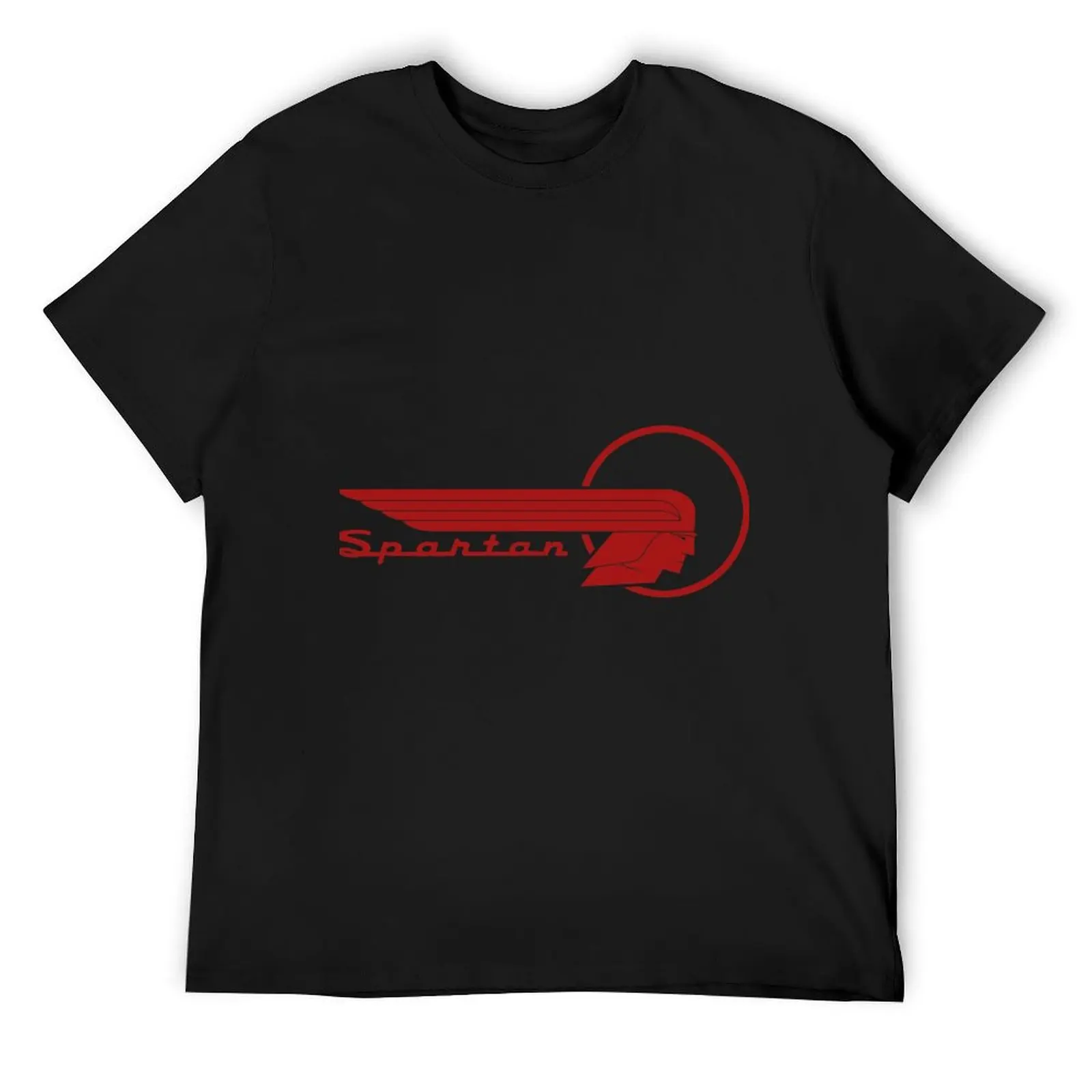 Spartan Trailer Company, Caravan, Camp Trailer, Airstream, Logo, Vintage Classic . T-Shirt shirts graphic plus size men clothing