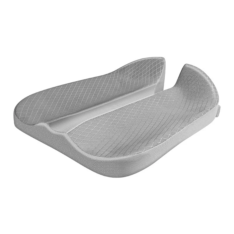 Summer Cool Wedge Seat Cushion For Car And Truck Anti Slip Driverseat Protector Mat Hip Pain Relief Memory Foam Chair Covers