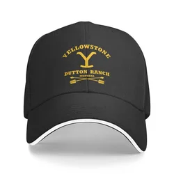 Personalized Yellowstone Film Dutton Ranch Baseball Cap for Men Women Breathable Dad Hat Outdoor