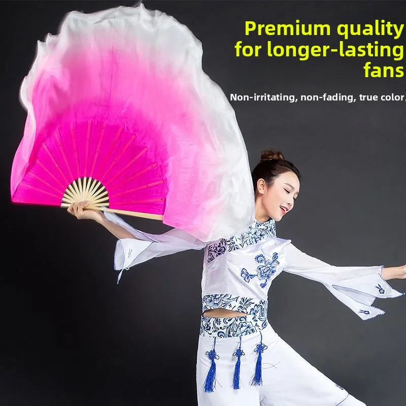 silk-double-sided-dance-fan-adult-long-yangge-performance-gradient-dance-show-fan-for-men-and-women-elderly-suitable