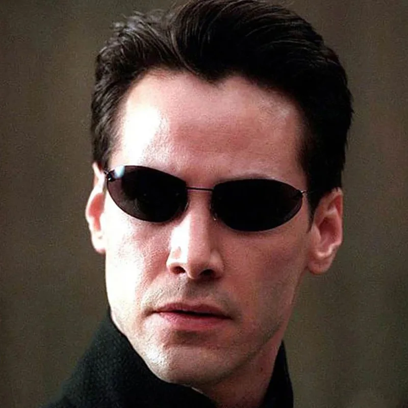 Classic Matrix Agent Smith Style Polarized Sunglasses Men Cycling Fishing Cool Rivets Brand Design Sun Glasses Oculos De Sol